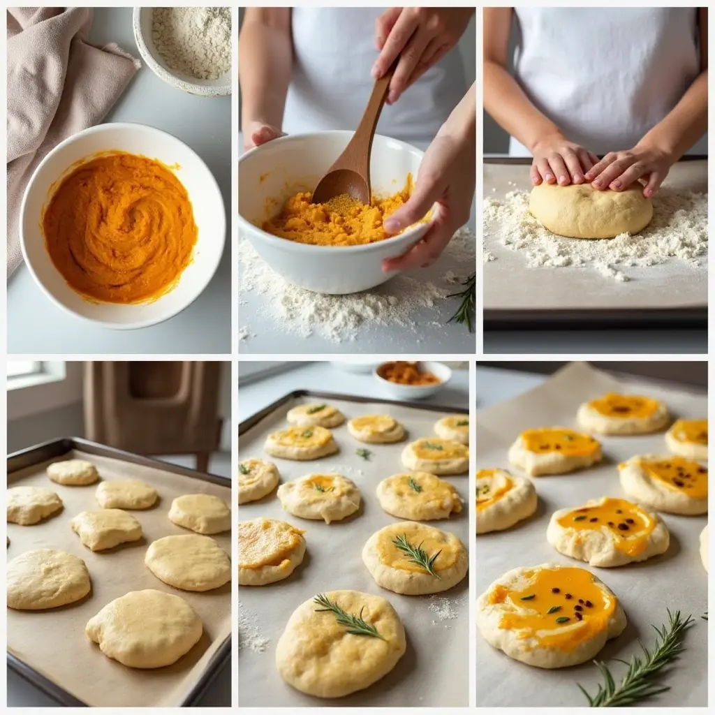 focaccine alla zucca