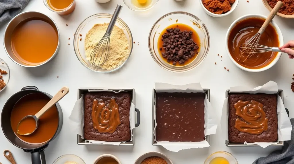 Brownies al Caramello Salato