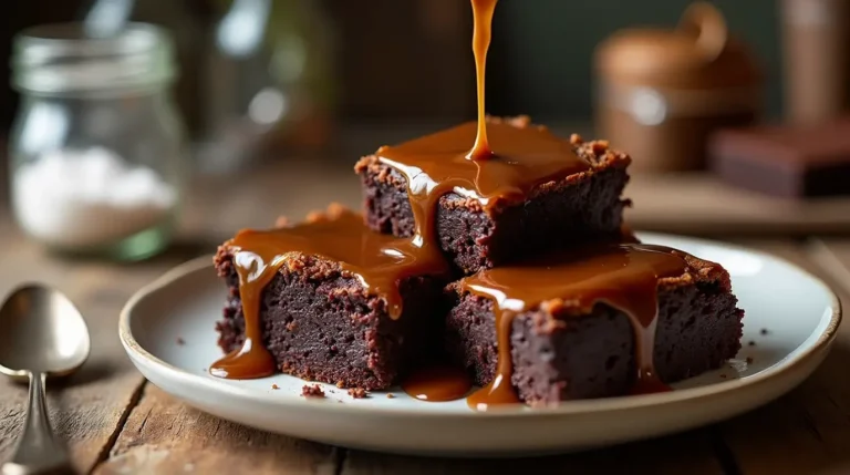 Brownies al Caramello Salato
